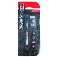 BEŞİKTAŞ KIRTASİYE SETİ VERSATİL 07 + MİN + SİLGİ 3 LÜ 582459 1