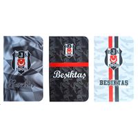BEŞİKTAŞ NOT DEFTERİ 8x13 DİKİŞLİ KARTON KAPAK ÇİZGİLİ 68 Lİ 595958 1