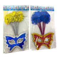 CC CCY896 ÇİÇEKLİ MASKE 6 LI 1