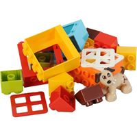 CC BLOK TOPLAYICI ÇEK ÇEK ARABA 222-S41 BLOCKS PLAY AND LEARN 38 PARÇA 3+ 3