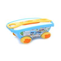 CC BLOK TOPLAYICI ÇEK ÇEK ARABA 222-S43 BLOCKS SÜPER 38 PARÇA 3+ 2