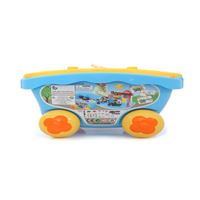 CC BLOK TOPLAYICI ÇEK ÇEK ARABA 222-S43 BLOCKS SÜPER 38 PARÇA 3+ 3