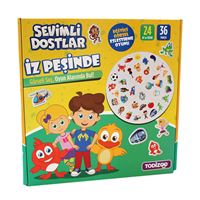 SAMATLI 83912 SEVİMLİ DOSTLAR İZ PEŞİNE 36 PARÇA 2+ 2