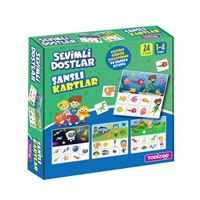 SAMATLI 83913 SEVİMLİ DOSTLAR ŞANSLI KARTLAR 2+ 2