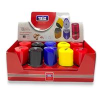 TRİX KALEMTIRAŞ T-420 PLASTİK ÜÇGEN JUMBO 10 LU 1
