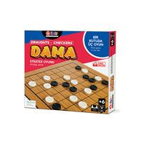 İBİŞ AHŞAP DAMA 1029 STRATEJİ OYUNU 6+ 1