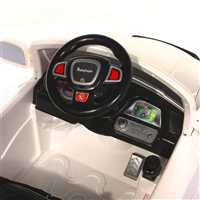 BABYHOPE AKÜLÜ ARABA AUDİ 043640 UZAKTAN KUMANDALI 12 VOLT BEYAZ 4
