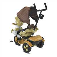 BABYHOPE İTMELİ BİSİKLET 012570 YUPİ LÜKS 3 TEKER KAHVE 3