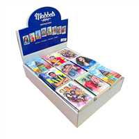 MABBELS ATÖLYE NOT DEFTERİ 233-11025 NOSTALJİ SERİSİ ÇİZGİSİZ 96 SAYFA 9X13 CM 108 Lİ 1