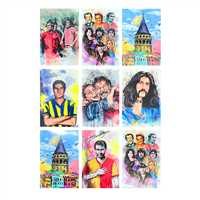 MABBELS ATÖLYE NOT DEFTERİ 233-11025 NOSTALJİ SERİSİ ÇİZGİSİZ 96 SAYFA 9X13 CM 108 Lİ 2