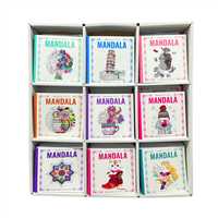 MANDALA BOYAMA KİTABI VE STANDI YETİŞKİNLER İÇİN 270 Lİ 1