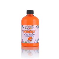 CADENCE KOOKY AKRİLİK BOYA 500 ML FOSFORLU TURUNCU K-9620 1
