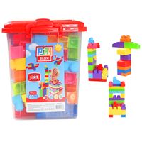PLAYBLOX BLOCK PARLAK 3134 PLASTİK KUTU 133 PARÇA +1 1