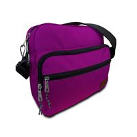 JACBAG POSTACI ÇANTASI MAROON JAC-30 ÜÇ BÖLMELİ 1