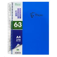 TNOTE AYRAÇLI DEFTER A4 6+3 PP KAPAK 270 YP TN-63270 1