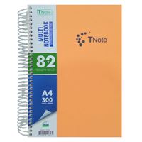 TNOTE AYRAÇLI DEFTER A4 8+2 PP KAPAK SPİRALLİ 300 YP TN-82300 1