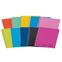 TİGRA AYRAÇLI DEFTER A4 4+3 PP KAPAK SPİRALLİ 175 YP TD-43175 1