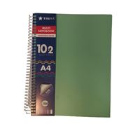 TİGRA AYRAÇLI DEFTER A4 10+2 PP KAPAK SPİRALLİ 250 YP TD-102250 2