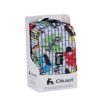 OKAPİ KALEM ÇANTASI OKP-108 DESENLİ ÇİFT BÖLMELİ 2
