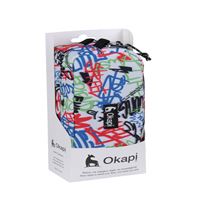 OKAPİ KALEM ÇANTASI OKP-108 DESENLİ ÇİFT BÖLMELİ 4