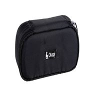 OKAPİ KALEM ÇANTASI OKP-121 OVAL SİYAH TEK BÖLMELİ 1
