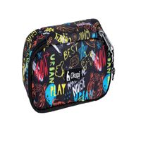 OKAPİ KALEM ÇANTASI OKP-121 OVAL DESENLİ TEK BÖLMELİ 4