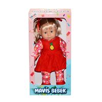 HALLEY MAVİŞ BEBEK 78683 BEZ 42 CM 4