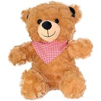 HALLEY PELÜŞ ZH78760 FULARLI AYI 22 CM 1