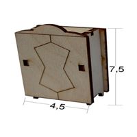 MAGİC ART MİNYATÜR MUTFAK ÜSTÜ DOLABI MN 27 1