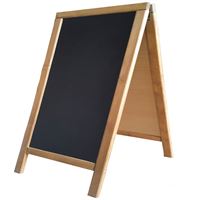 MAGİC ART YAZI TAHTASI 50X70 MENÜ TİPİ ÇİFT TARAFLI SİYAH 5070MTB 1