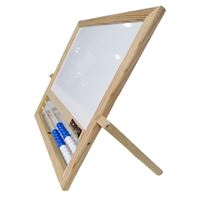 MAGİC ART YAZI TAHTASI 45x40 ABAKÜSLÜ ÇİFT TARAFLI BEYAZ-YEŞİL 1211 1