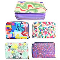 WİPPY CÜZDAN 5067 PATLI FERMUARLI DESENLİ 9X12 DERİ 1