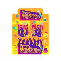 K-POP BOOSTER PACK KOLEKSİYON KARTLARI 5 KART 24 LÜ 3+ 1