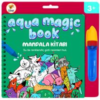 LİNO AQUA MAGİC BOOK SİHİRLİ BOYAMA KİTABI TFL-1003 MANDALA 3+ 1