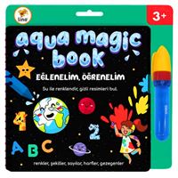 LİNO AQUA MAGİC BOOK SİHİRLİ BOYAMA KİTABI TFL-1004 EĞLENELİM ÖĞRENELİM 3+ 1