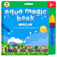 LİNO AQUA MAGİC BOOK SİHİRLİ BOYAMA KİTABI TFL-1006 ARAÇLAR 3+ 1