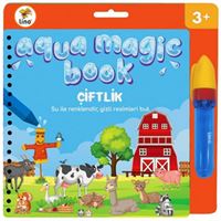 LİNO AQUA MAGİC BOOK SİHİRLİ BOYAMA KİTABI TFL-1007 ÇİFTLİK 3+ 1