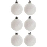 YILBAŞI SÜSÜ 7045 TOP BÜYÜK SEDEF SİMLİ 10 CM 6 LI 1
