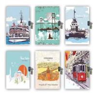 ALPER HATIRA DEFTERİ KİLİTLİ İSTANBUL 100 YP ALP-03 1