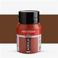AMSTERDAM AKRİLİK BOYA 500 ML KAHVERENGİ BURNT SİENNA 411 1