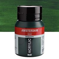 AMSTERDAM AKRİLİK BOYA 500 ML KOYU YEŞİL SAP GREEN 623 1