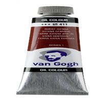 VAN GOGH YAĞLI BOYA TÜP 40 ML KAHVE BURNT SİENNA 3 LÜ 411 1