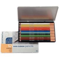 VAN GOGH ÇİZİM KALEMİ 12 RENK PASTEL METAL KUTU 97750012 1