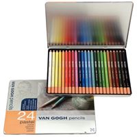 VAN GOGH KURUBOYA 97750024 PASTEL METAL TENEKE 24 RENK 1