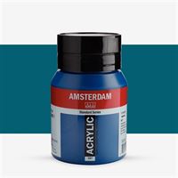 AMSTERDAM AKRİLİK BOYA 500 ML KOYU MAVİ GREENİSH BLUE 557 1