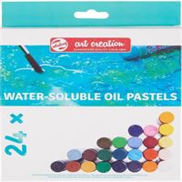 ART CREATİON SULANDIRILABİLİR YAĞLI PASTEL 24 RENK 9029124M 4