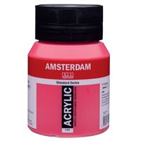 AMSTERDAM AKRİLİK BOYA 500 ML PEMBE PERMANENT RED PURPLE 348 1