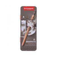 BRUYNZEEL DERECELİ KALEM GRAFİT SETİ 6 LI B60311006 1