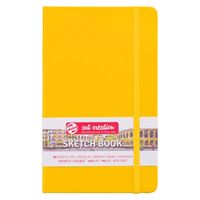 ART CREATİON ESKİZ DEFTERİ 13x21 DİKİŞLİ SERT KAPAK GOLDEN YELLOW 140 GR LASTİKLİ 9314112M 1