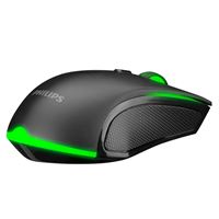 PHİLİPS MOUSE KABLOLU SPK9404 IŞIKLI SİYAH 2
